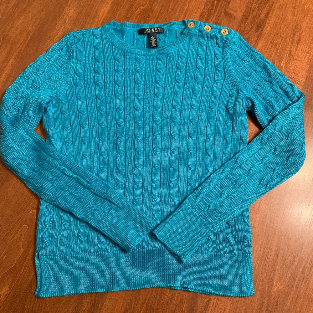 LAUREN RALPH LAUREN Cable Sweater